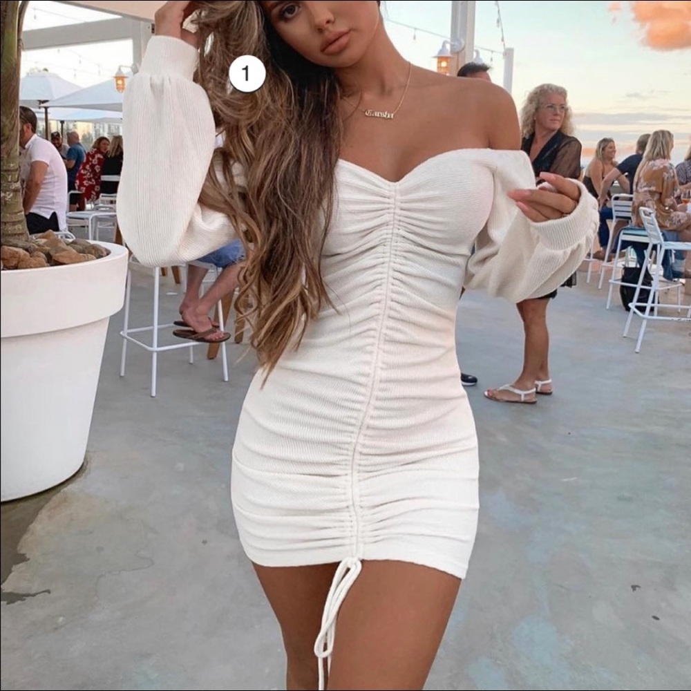 Baby I’m in Love Ruched Dress